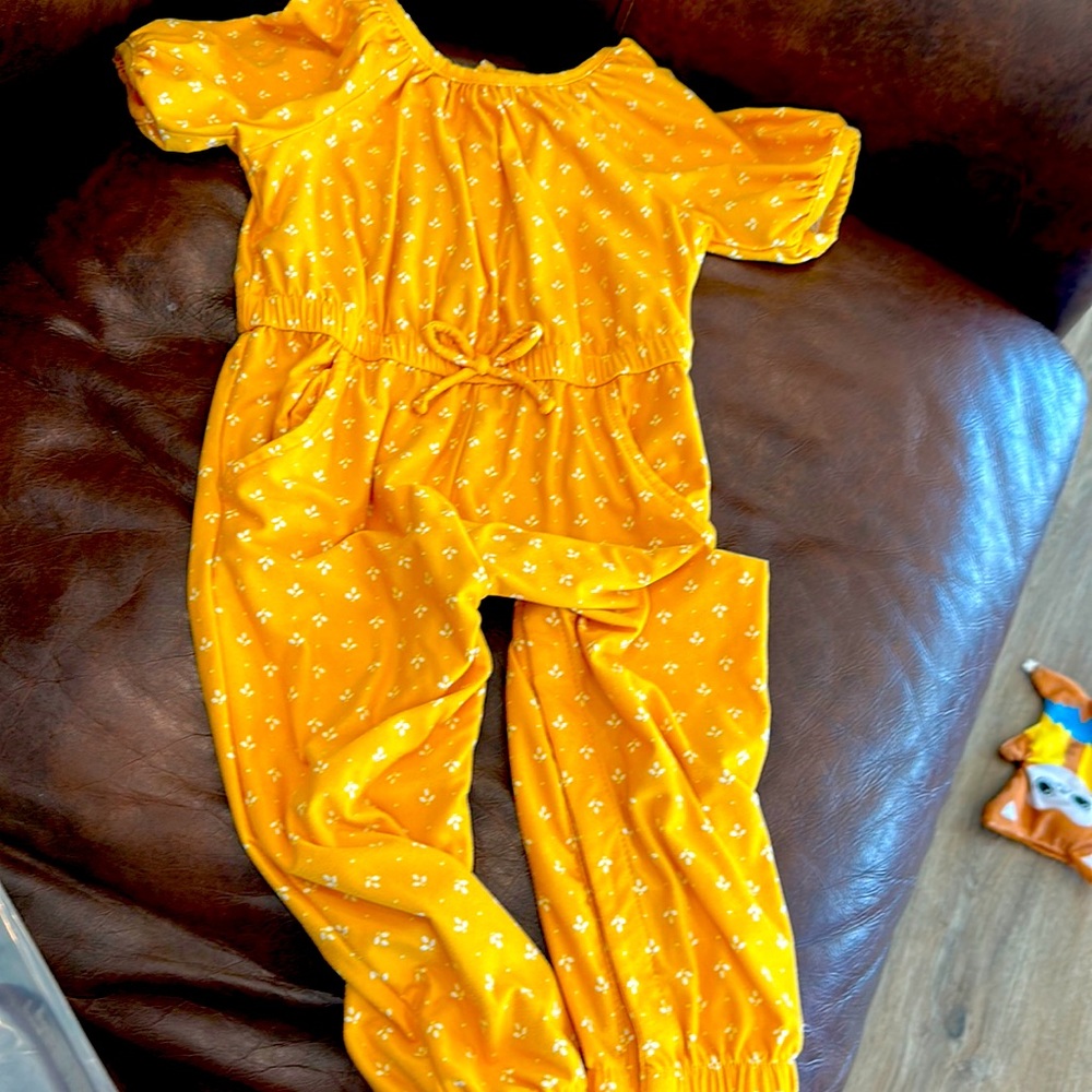 (3) Old Navy Long Pant Rompers Size 2t